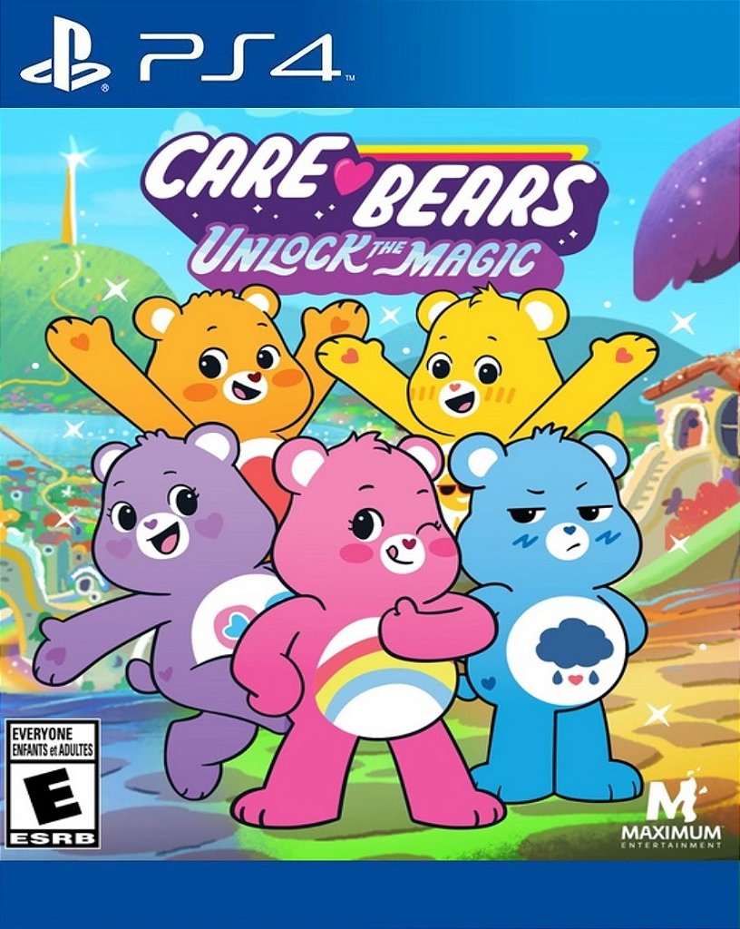Ursinhos Carinhosos Care Bears To The Rescue PS4 Mídia Digital