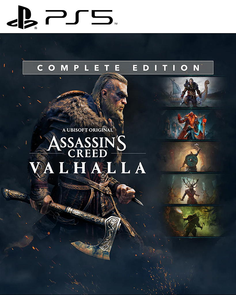 Assassins Creed Valhalla Complete Edition PS5 Mídia Digital