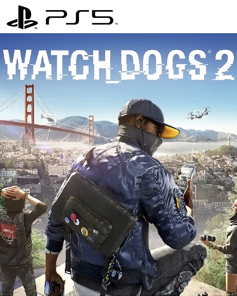 Watch Dogs 2 PS5 Mídia Digital