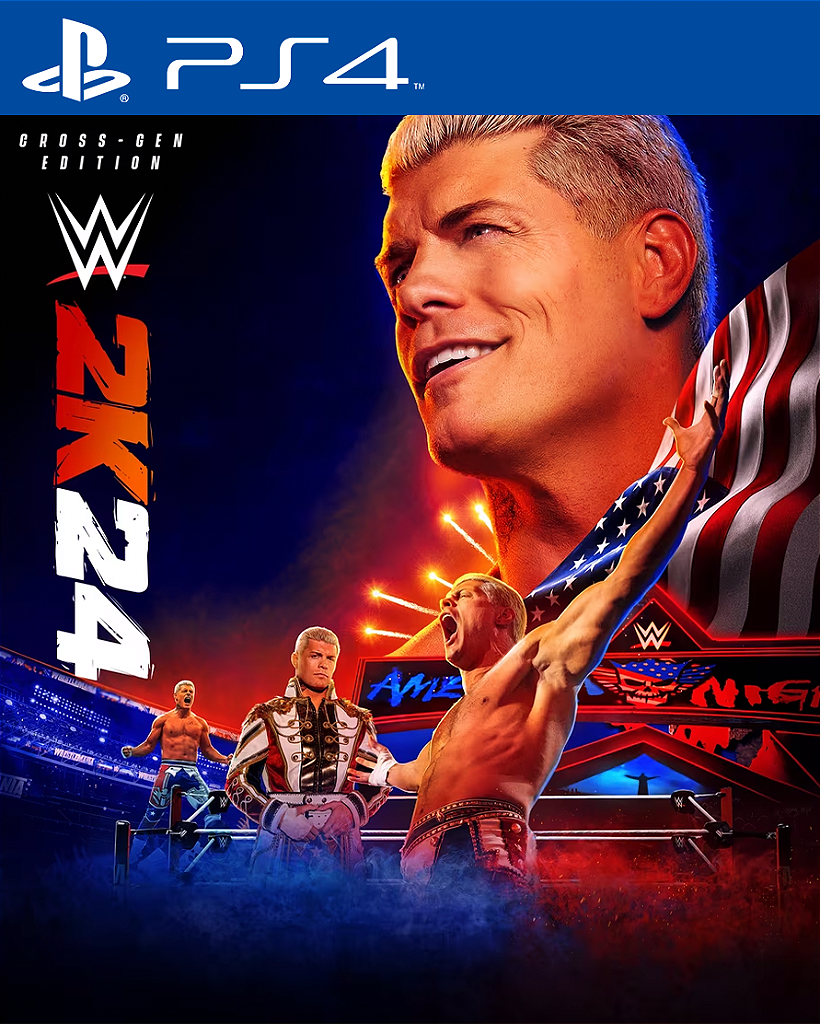 WWE 2K24 PS4 Mídia Digital